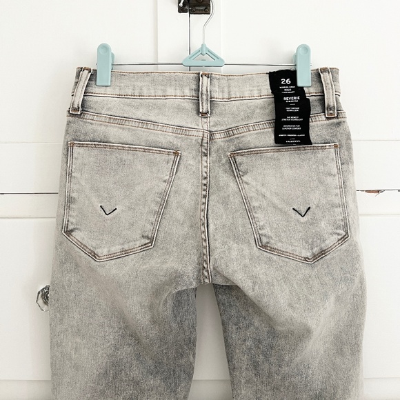 Hudson Jeans Women's Skinny Jeans in Light Gray - Picture 5 of 8